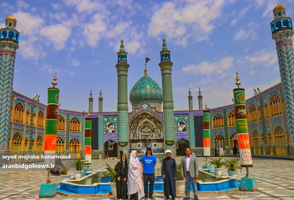 حرم مطهر حضرت محمد هلال (ع) میزبان مهمانان مجمع جهانی اهل بیت علیهم السلام شد